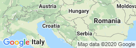 Požeško Slavonska map